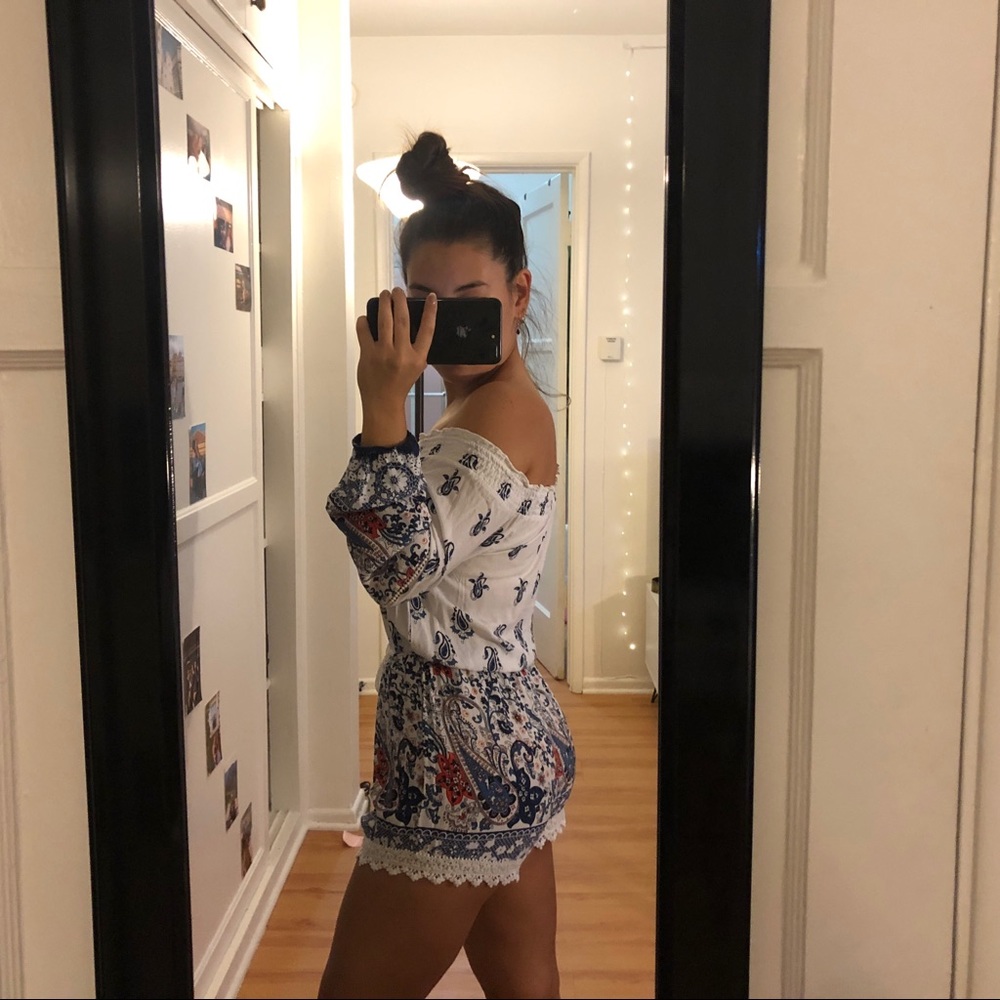 Paisley Romper